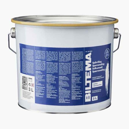 Spärrfärg vit/helmatt 3 liter
