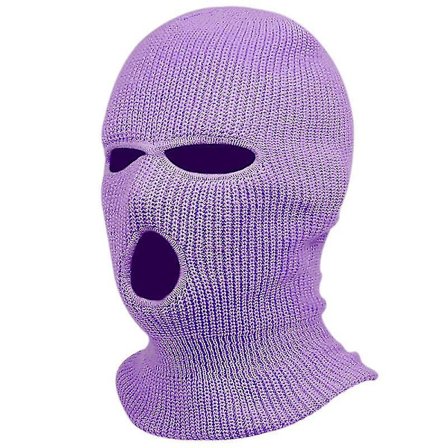 3 Huller Vintervarm Unisex Balaclava Maske