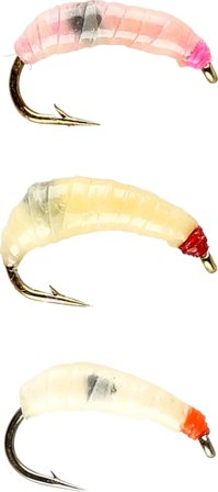 Ifish Maggots baits Multi-colored OneSize