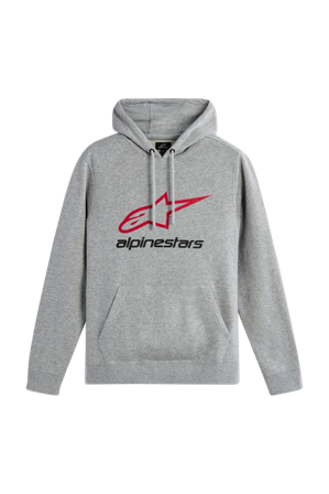 Hanorac Alpinestars Always V3 gri melanj/roșu/negru XXL