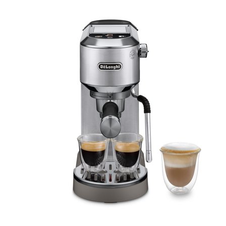 Delonghi Dedica EC890 Duo espressomaskine, metal | KitchenOne