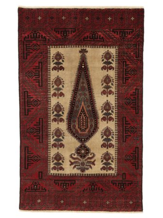 Handgeknoopt Colored Vintage Vloerkleed 98X162 Vintage Perzisch Wol Zwart/Bruin Klein