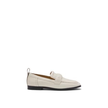 Marc O'Polo, Loafers Beige, Dames, Maat:41 EU,leer