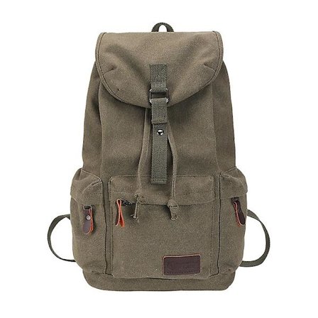 Fashion Vintage lærred rygsæk Herre rygsæk skoletaske snoretræk rygsæk kvinder rygsæk
