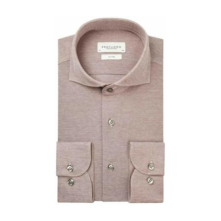 Profuomo Shirt , Roze , Heren , Maat: S