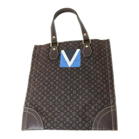 Louis Vuitton Vintage, Tote Bags Bruin, Dames, Maat:ONE Size