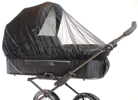 Basson Baby Myggenet til Barnevogn Sort, Børn & Forældre, Babyudstyr, Tilbehør Til Vogne