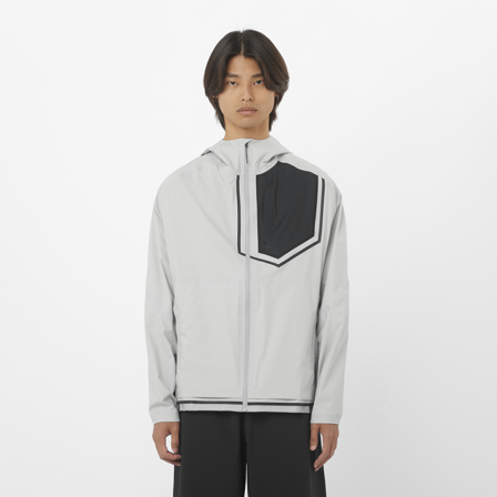 Salomon - Unisex Jacket Cifer Bonatti 3l Jkt U - Metal / Deep Black