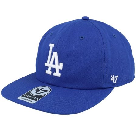 47 Brand - MLB Blå snapback Keps - Los Angeles Dodgers MLB 47 Captain RL Royal Snapback @ Hatstore