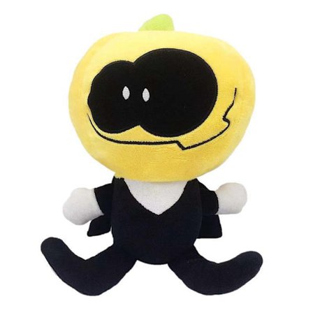 25cm Friday Night Funkin pehmolelut pehmeät täytetyt nuket (Pumpkin M