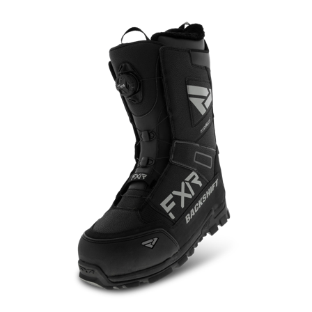 FXR Backshift BOA Snowmobile Boots Black 40