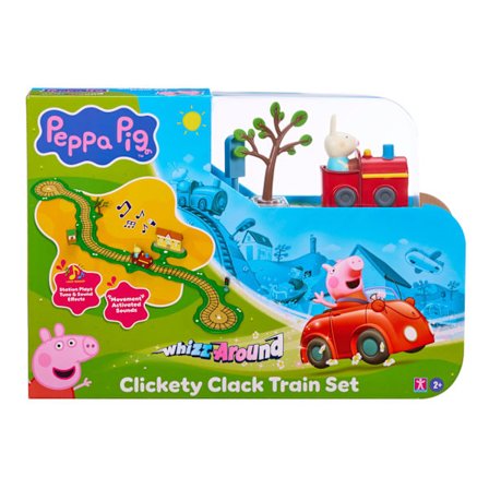 Greta Gris Whizz Around Clickety Clack Train Set