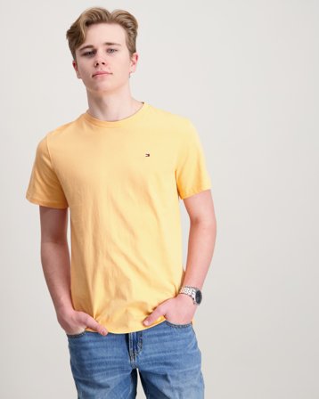 Tommy Hilfiger ESSENTIAL COTTON REG FIT TEE SS Orange T-skjorter Gutt - Kids Brand Store