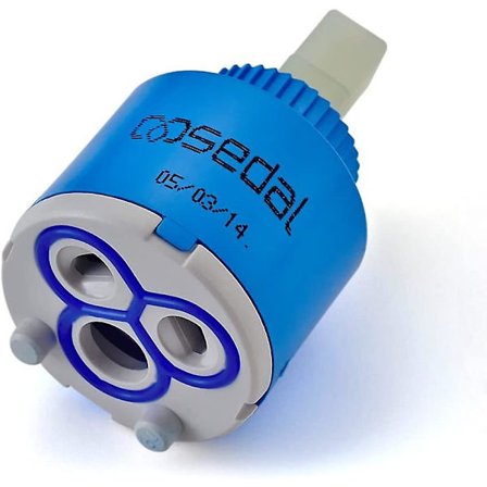 Keramisk kranpatron kompatibel med enkelhandtagsventilbyte, 35 mm -HG