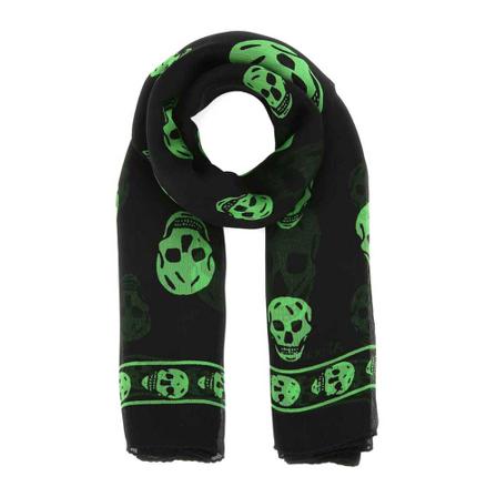 Alexander McQueen, Scarves Zwart, Dames, Maat:ONE Size