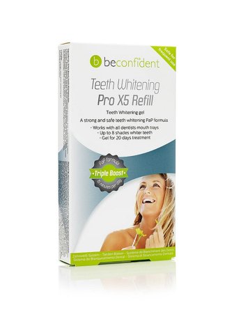 Beconfident Teeth Whitening Pro X5 Refill 2x10 ml, Medicin & Pleje, Mund & Tandpleje, Tandblegning