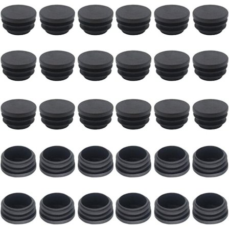 Stol Endestykke 25mm 50stk Rund Rør Endestykke Rør Endestykke Runde Rør Endestykker Runde Rør Endestykker Rund Inngang Endestykke Stolben Endestykke 