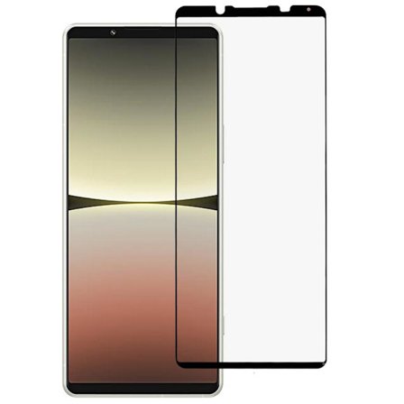 SKALO Sony Xperia 5 IV Heltäckande Skärmskydd Härdat Glas - Svart