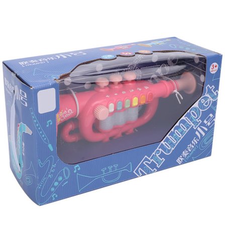 Rosa Trumpet Elektronisk Musikleksak Pedagogisk Babyleksak Present