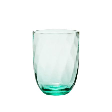 In Flore Karin Dricksglas, 2-pack Glas Grön