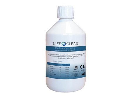 LIFECLEAN Ytdesinfektion Standard 500ml - Lyreco - Städ och hygien - Desinfektionsmedel - Ytdesinfektion