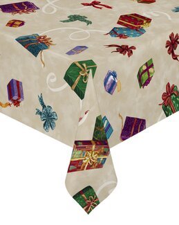 Voksduk Julegaver metervare Lin - Redlunds