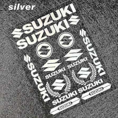 Til Suzuki Klistermærker Mærkater Tank Logo Sæt Hjelm Emblem Vinyl Kit