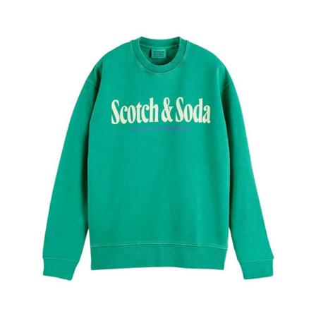 Scotch & Soda, Sweatshirts & Hoodies Groen, Heren, Maat:M