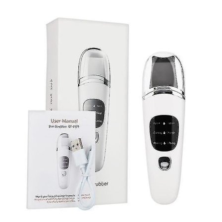 Ultrasonic Skin Scrubber Pore Cleaner Blackhead Remover Ion Acne |skin Scrubber