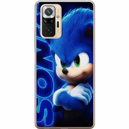 Xiaomi Redmi Note 10 Pro Mjukt Skal - Sonic The Hedgehog