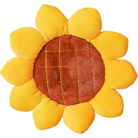 Solrosblommaformad Kudde, Gul Solblommakudde, Flickor