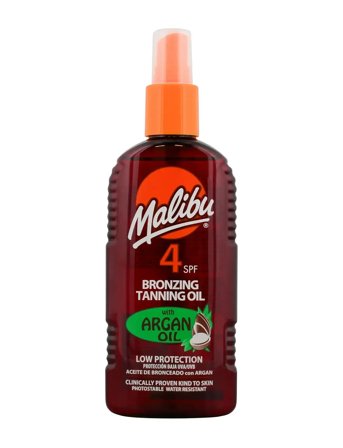 Malibu Malibu 200Ml Spf 4 Tanning Oil Argan - Nude - 200 ML