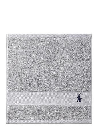 Poloplay Wash Towel Home Textiles Bathroom Textiles Towels & Bath Towels Face Towels Grey Ralph Lauren Home