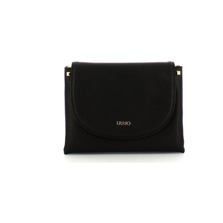 Liu Jo Pocket Sort, Dame Punge og Kortholder, Størrelse: ONE Size
