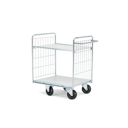 Hyllvagn, 2 st hyllplan, 800x600 mm