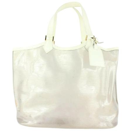 Louis Vuitton Vintage, Pre-owned Leather louis-vuitton-bags Beige, Dames, Maat:ONE Size
