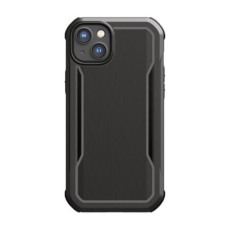 Raptic X-Doria Fort Case iPhone 14 Plus MagSafe panssaroitu kansi musta