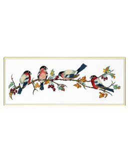 Broderikit Tavla Domherrar Linne