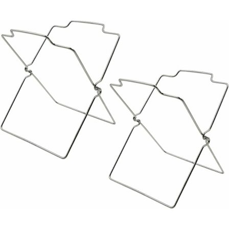 Sammenleggbare søppelbøtteholdere for kjøkken - Bærbar søppelbøtte i metall, for å henge søppel, søppelsortering, ideell for bobil, reiser, stue, 