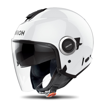 Casco Jet Airoh Helios Bianco lucido L