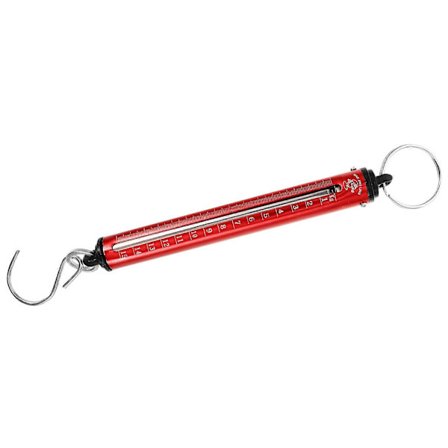 Rød håndholdt vægt til mekanisk vægtmåling 15 kg brug