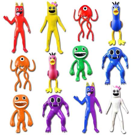 12 stk./sæt Garten Of Banban Monster Figur Legetøj Pvc Model Figurine Mini Figurer Sæt Fødselsdagsfest Kage Topper Dekoration Gaver Db A