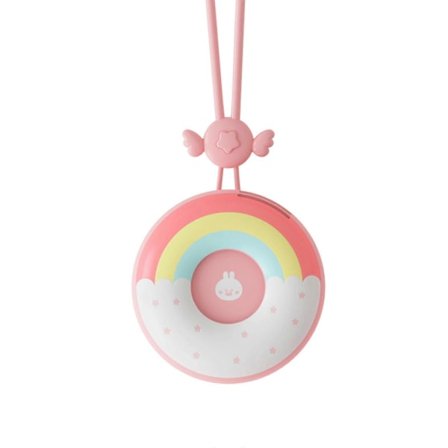 Fläkt Sommar Viktigt Utomhusfläkt Utsökt Liten Fläkt Kylfläkt-FÄRG:Rosa