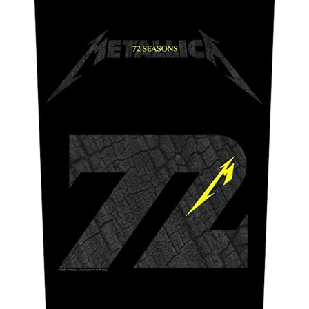 Metallica M72 Charred Patch One Size Svart/Grå