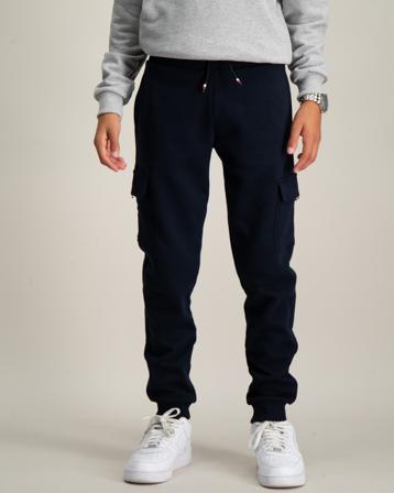 Tommy Hilfiger MONOTYPE FLEECE REG CARGO SWEATP Blau Hosen Jungen - Kidsbrandstore