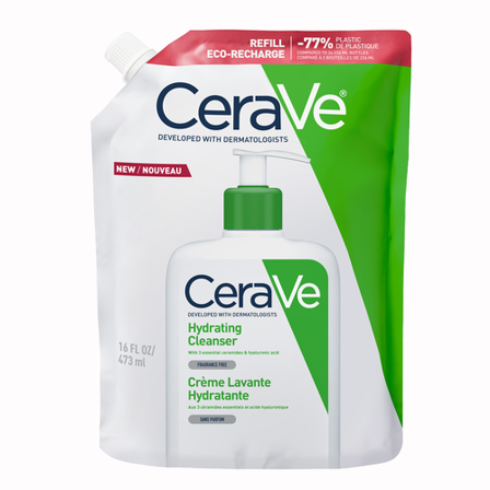 CeraVe Hydrating Cleanser rensekrem refill 473 ml