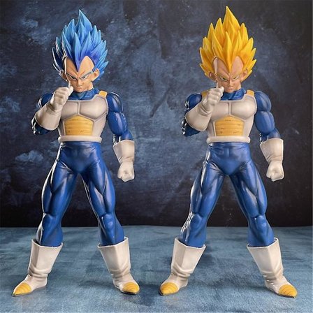 11' Dragon Ball Z Vegeta Super Saiyan Action Figur Legetøj Samling Model Skrivebordspynt Dekoration Gaver Til Fans Børn