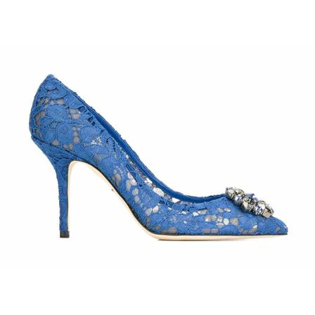 Dolce & Gabbana Pumps Blå, Dame, Størrelse: 37 1/2 EU