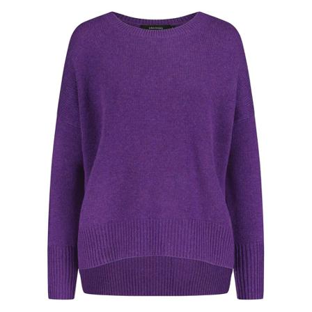 Lisa Yang, Round-neck Knitwear Fioletowy, Kobieta, Rozmiar: S