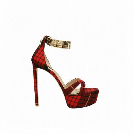 Roberto Cavalli Sandalen , Rood , Dames , Maat: 37 1/2 EU